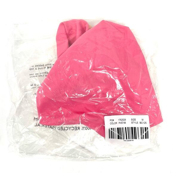 J. Crew Curved-waist Cheeky Bikini Bottom in Pink, Women's Medium BC125 $59 - Picture 5 of 8
